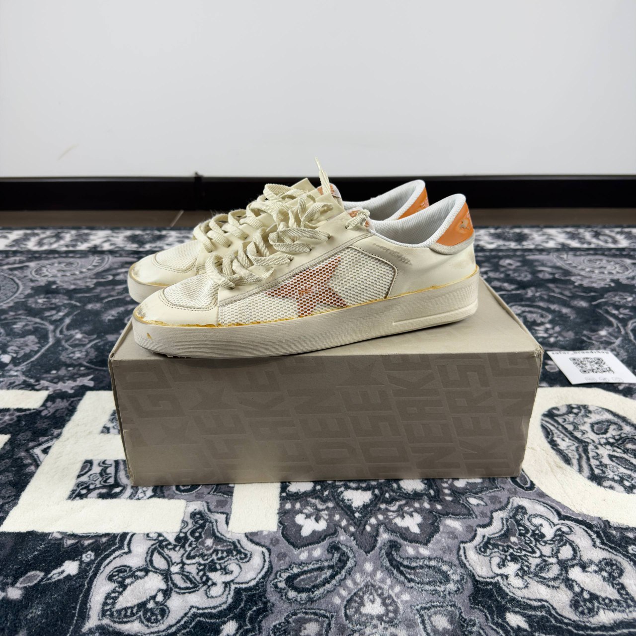 Golden Goose Sneakers Stardan Con Effetto Vissuto