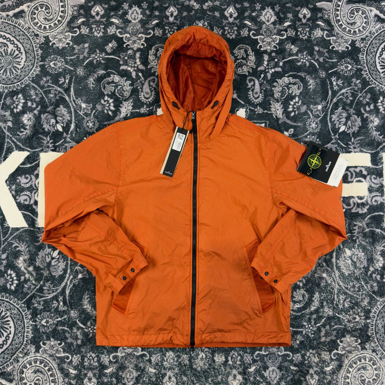 Stone island garment dyed crinkle reps ny jacket