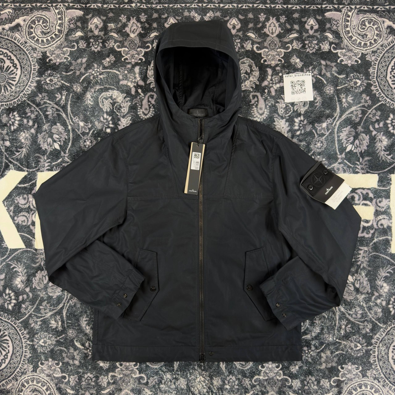 Stone island ghost All-Weather Cotton Canvas