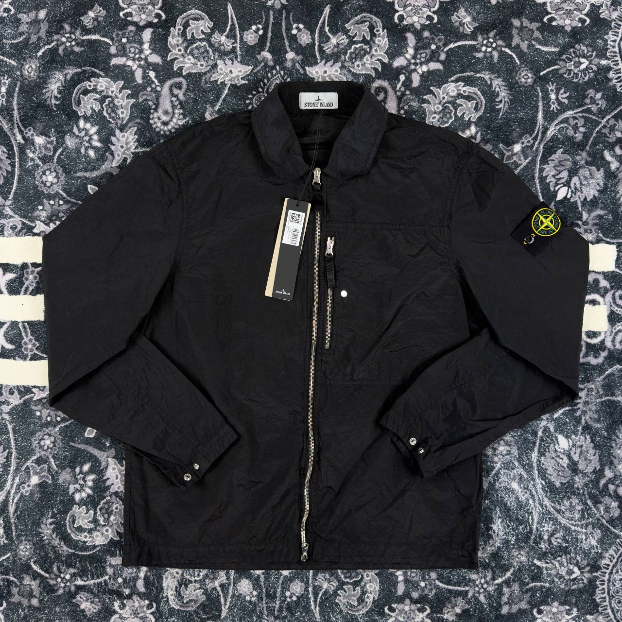 Stone island overshirt nylon metal