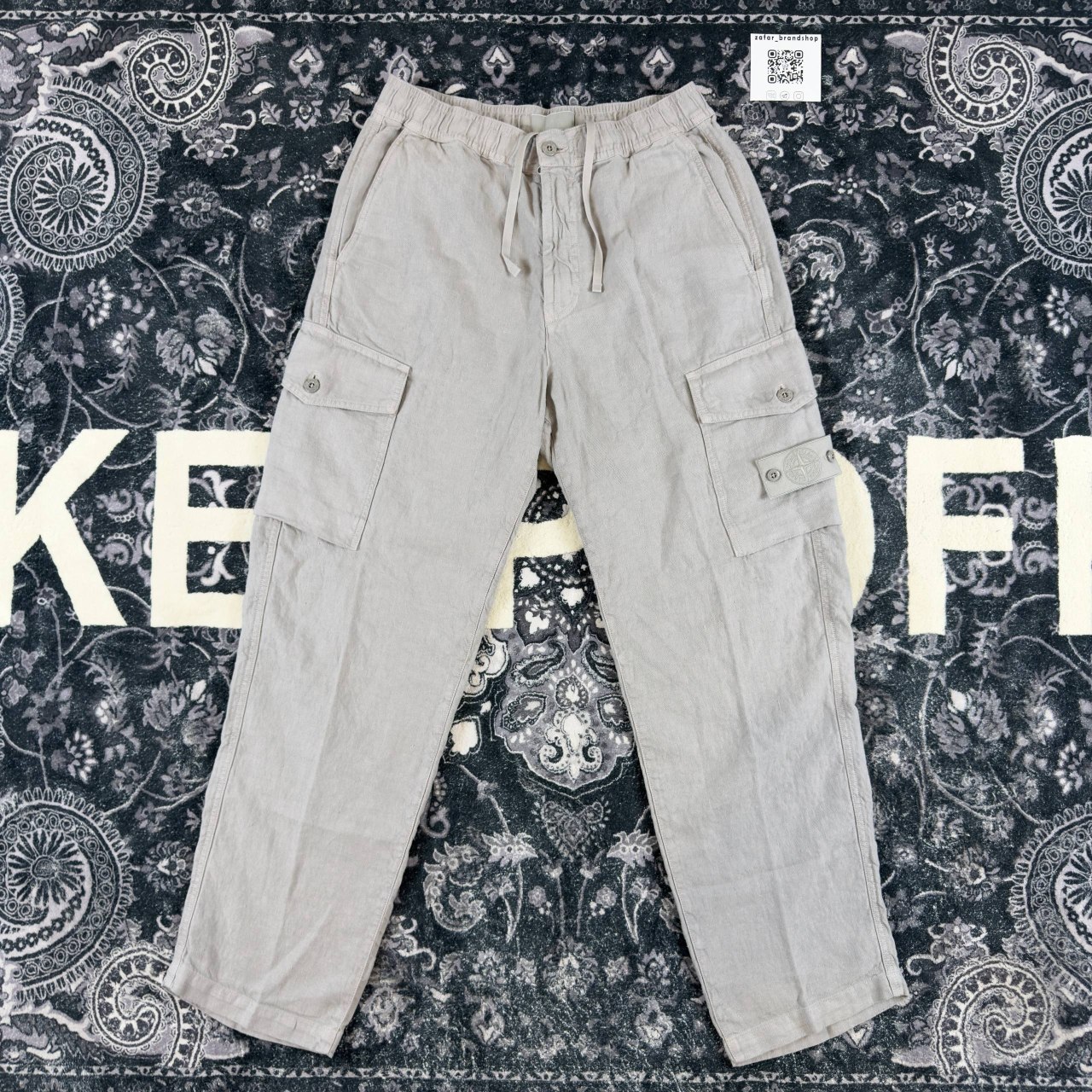 Stone island ghost linen pants